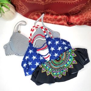 Xhilaration Swim Tops Bundle size Small